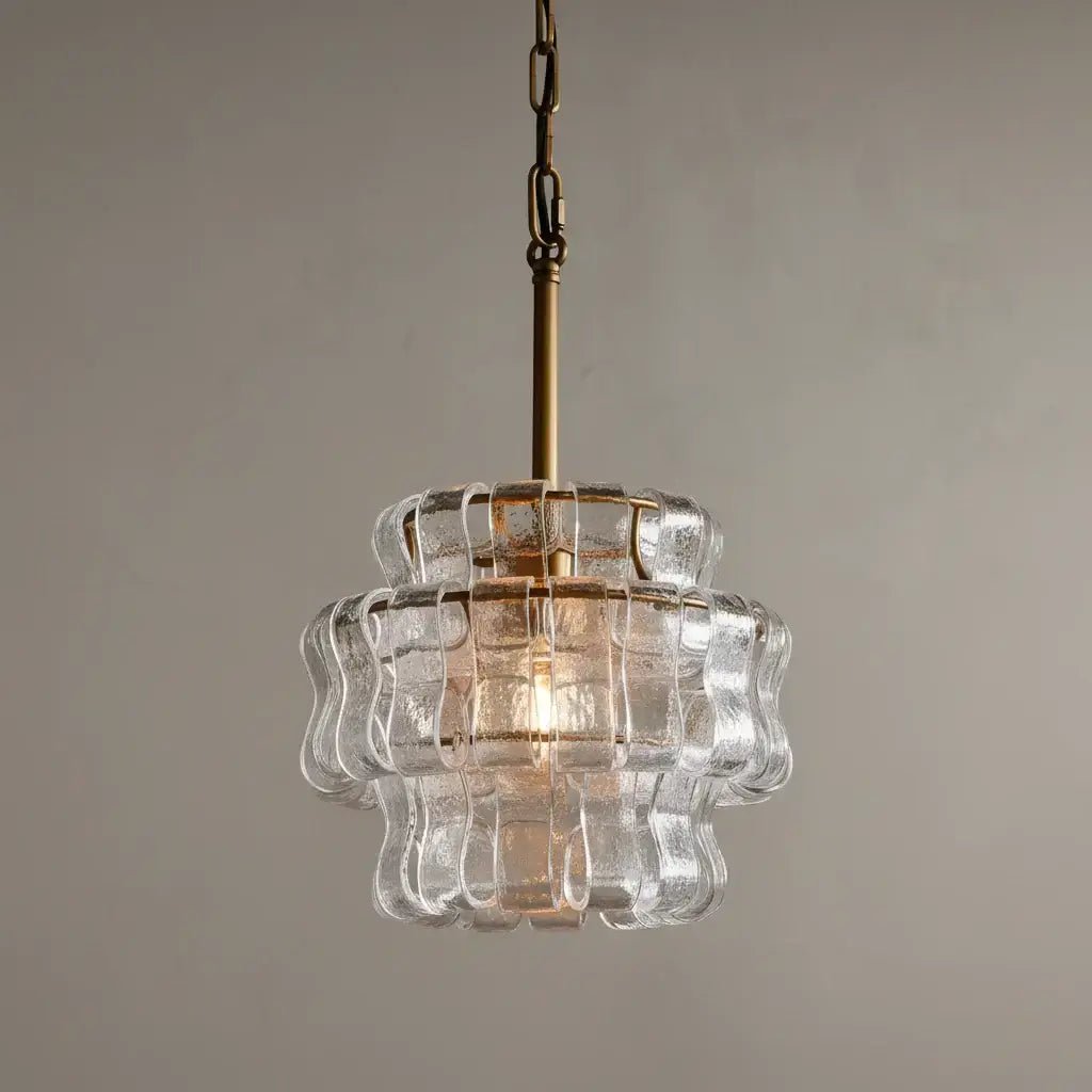 Riviera Glass Pendant Light - fovolighting