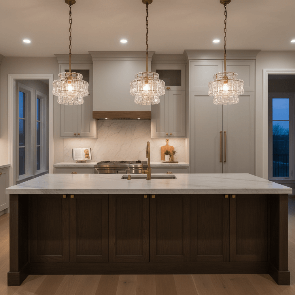 Riviera Glass Pendant Light - fovolighting