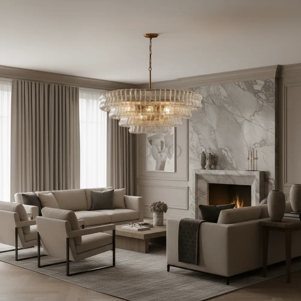 Riviera Modern Chandelier - fovolighting