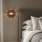 Riviera Smoke Glass Sconce - fovolighting