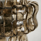 Riviera Smoke Glass Sconce - fovolighting