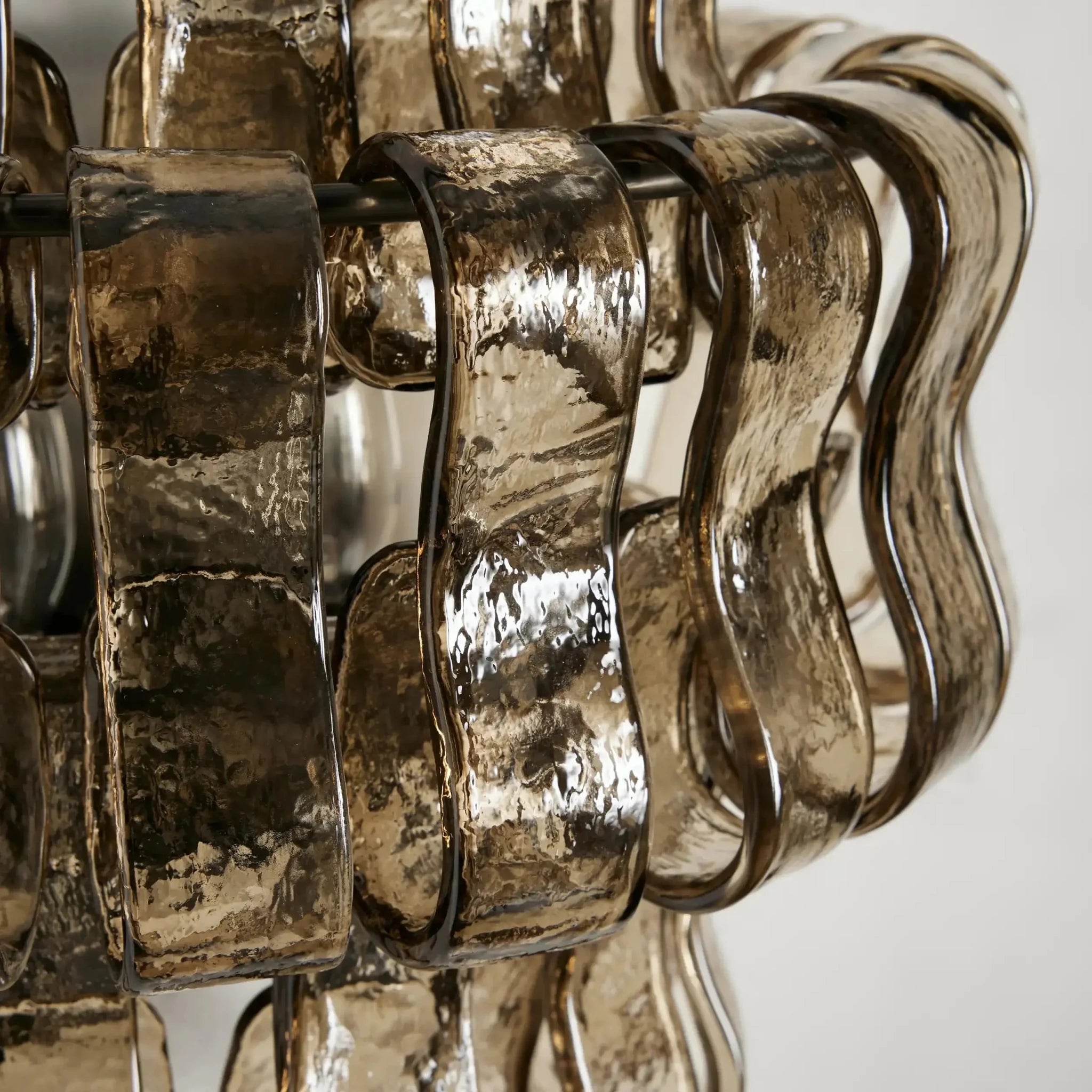 Riviera Smoke Glass Sconce - fovolighting