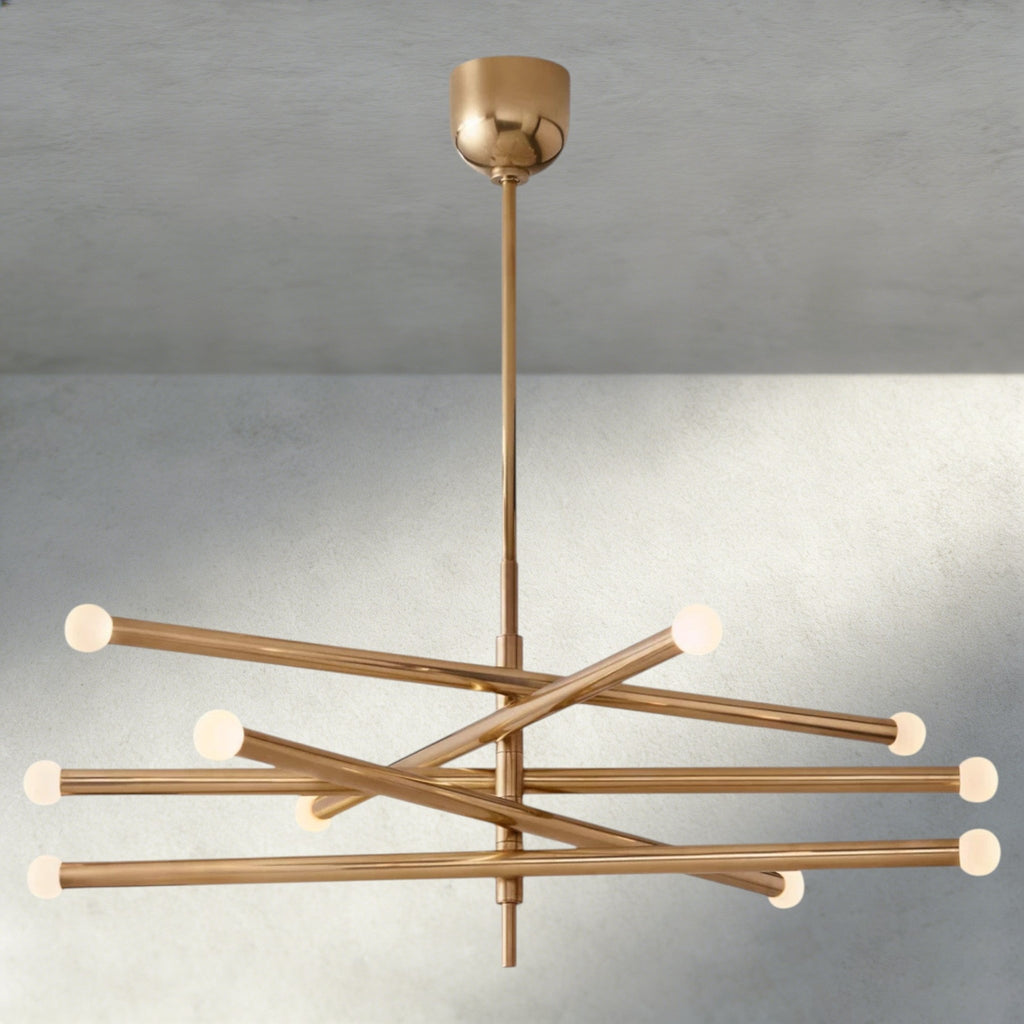 ROASI 10 - LIGHT MOBILE ORB CHANDELIER - fovolighting