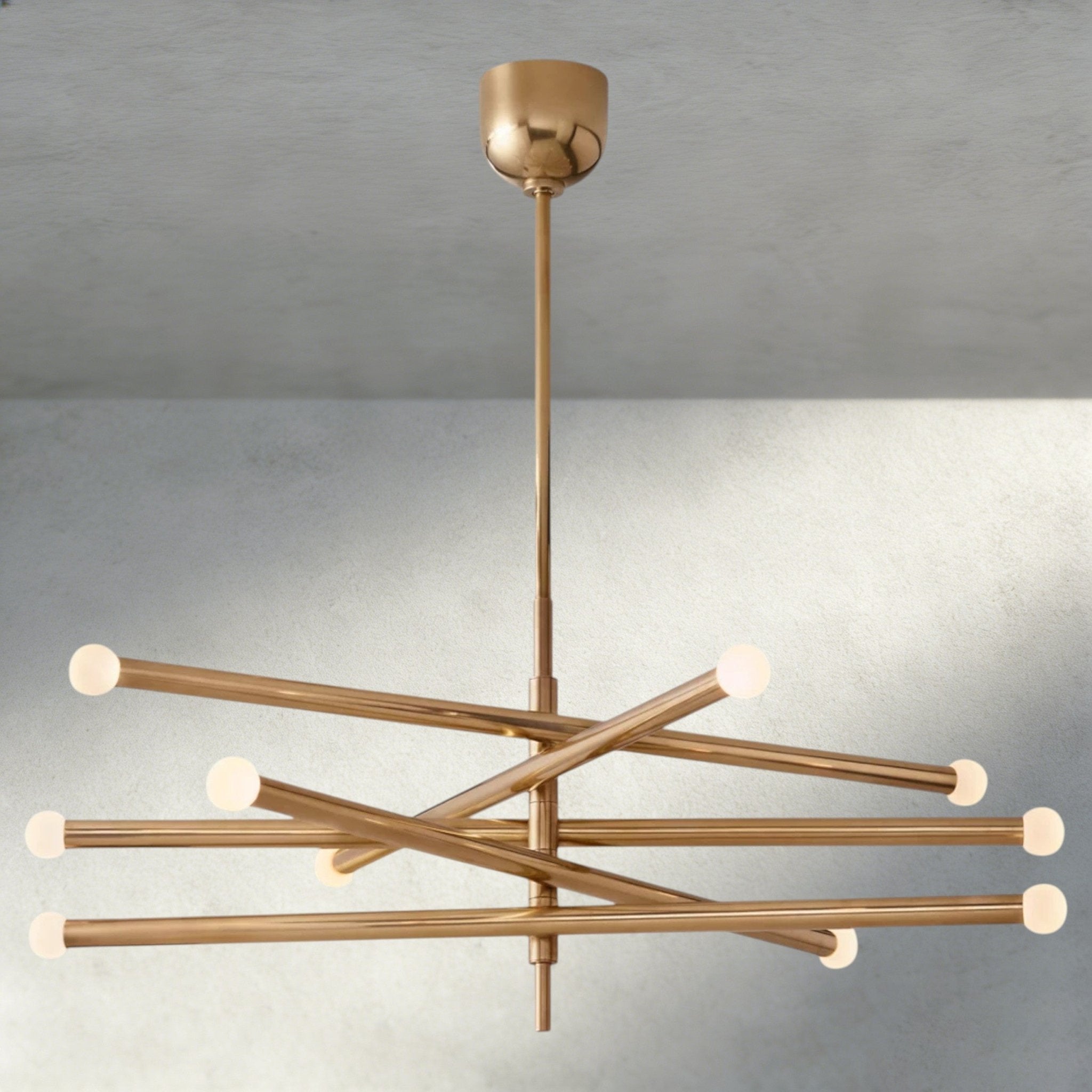 ROASI 10 - LIGHT MOBILE ORB CHANDELIER - fovolighting