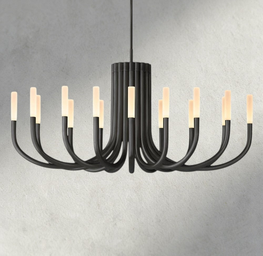 Roasi Round Chandelier 38", 50" - fovolighting