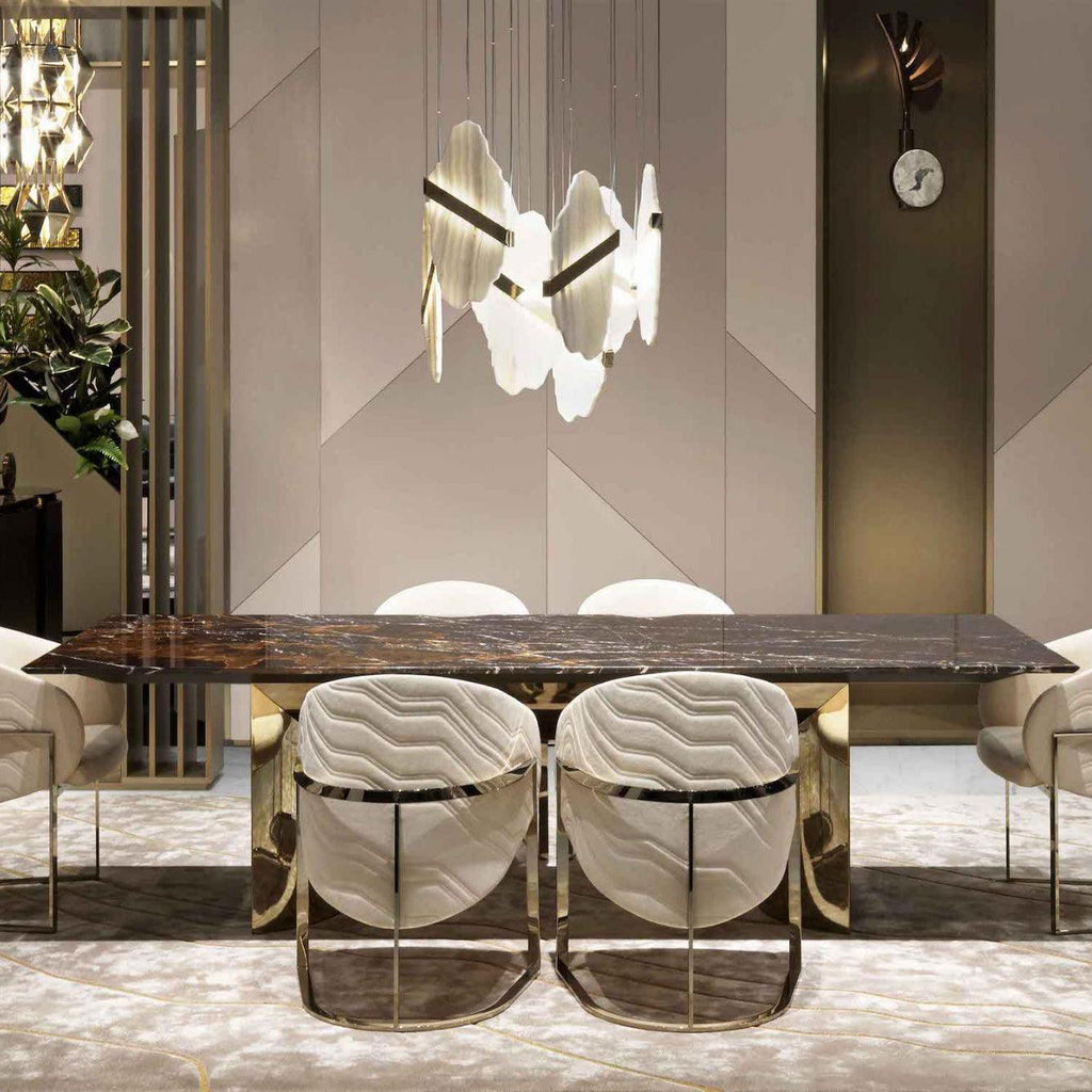 Rock Alabaster Chandelier - fovolighting
