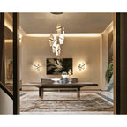 Rock Alabaster Chandelier - fovolighting