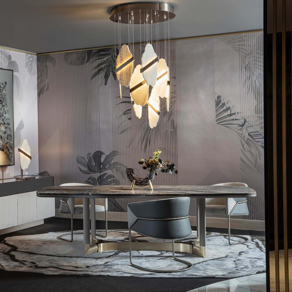 Rock Alabaster Chandelier - fovolighting