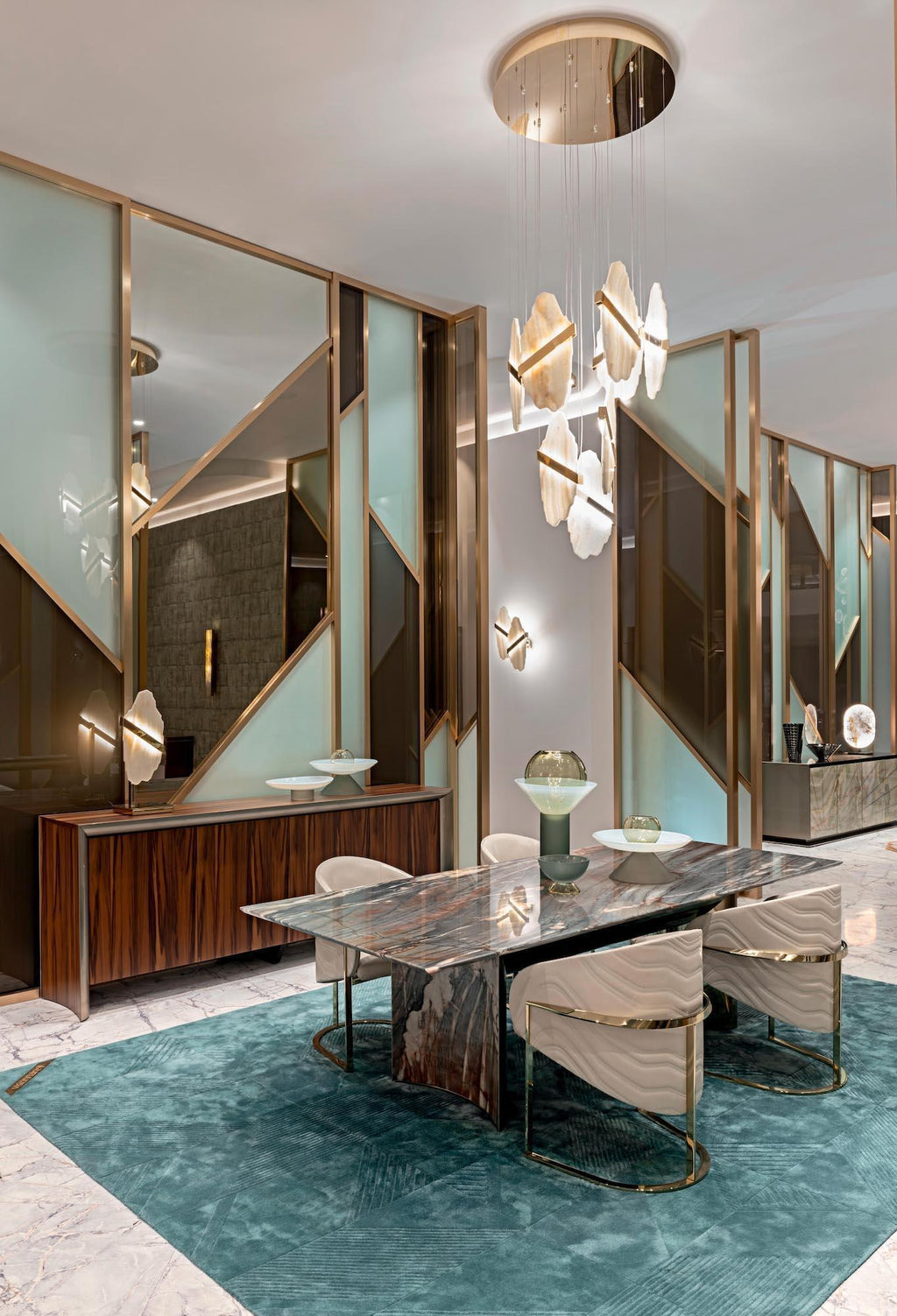 Rock Alabaster Chandelier - fovolighting