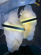 Rock Alabaster Chandelier - fovolighting