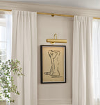 Rolly Bent Picture Light - fovolighting
