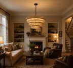 Romanion Glass Round Chandelier