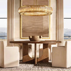 Romano Crystal & Brass Chandelier - fovolighting