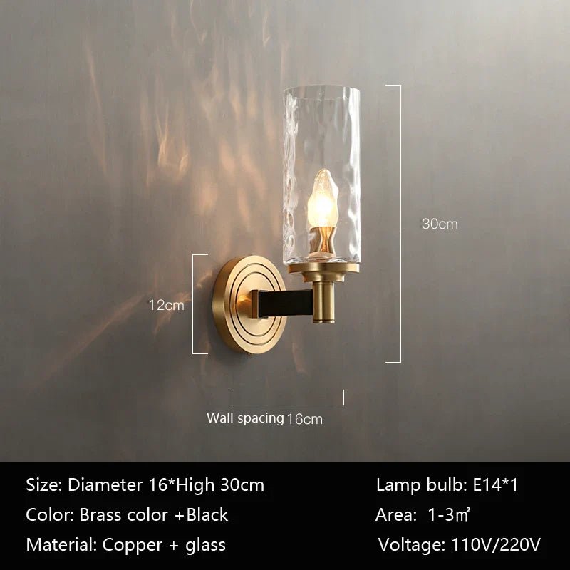 Romea Copper Sconce - fovolighting