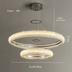 Ross Modern 2 - Ring Chandelier - fovolighting