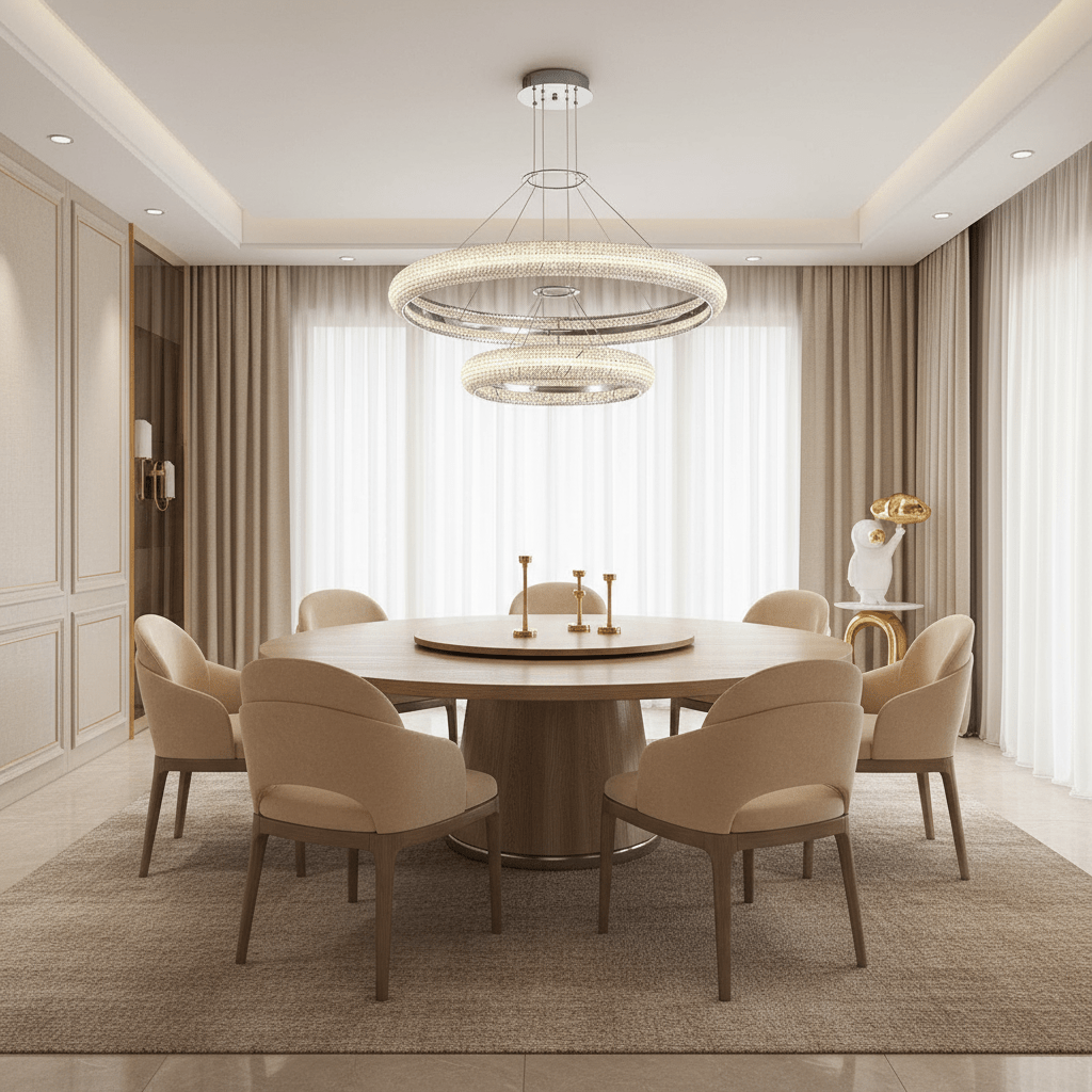 Ross Modern 2 - Ring Chandelier - fovolighting