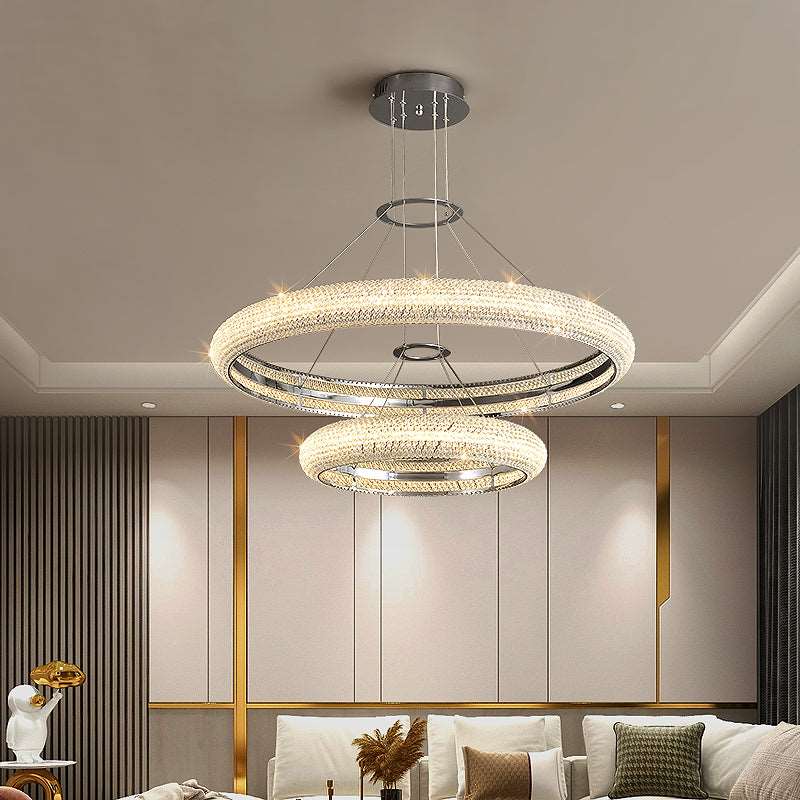 Ross Modern 2 - Ring Chandelier - fovolighting