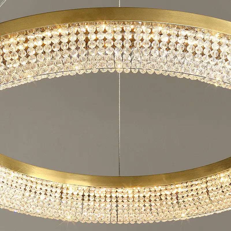 Ross Modern Crystal Chandelier - fovolighting