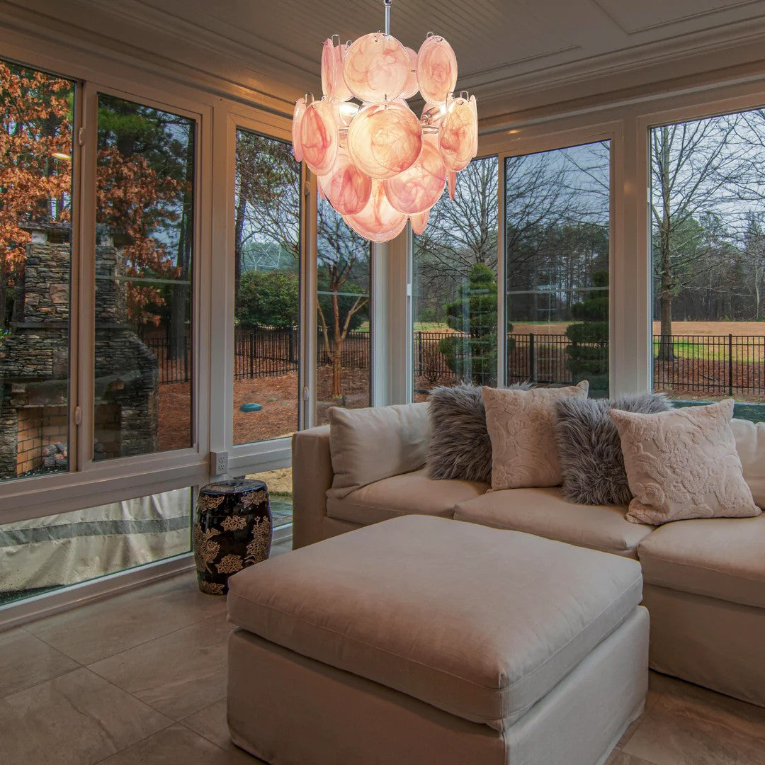 Gallery Vintage Murano Glass Chandelier
