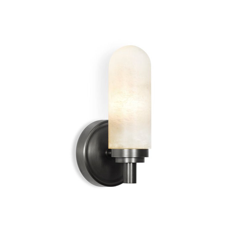Salon Alabaster Single Sconce - fovolighting