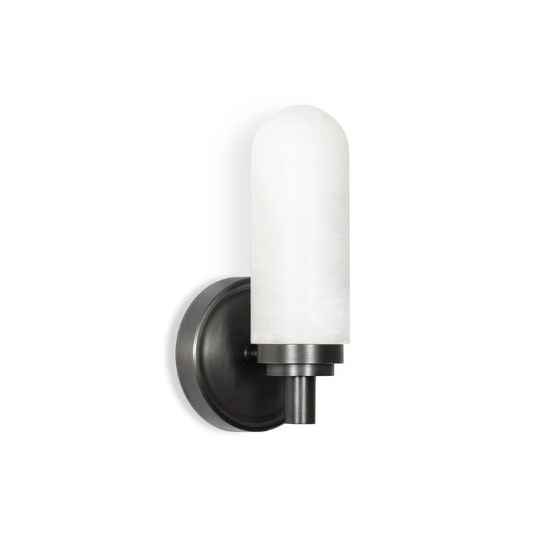 Salon Alabaster Single Sconce - fovolighting