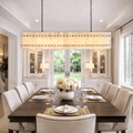 San Marca Alabaster Linear Chandelier - fovolighting