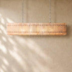 San Marcon Alabaster Linear Chandelier