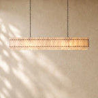 San Marcon Alabaster Linear Chandelier