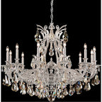 Saphie 12 Light Chandelier Heirloom Bronze Heritage - fovolighting