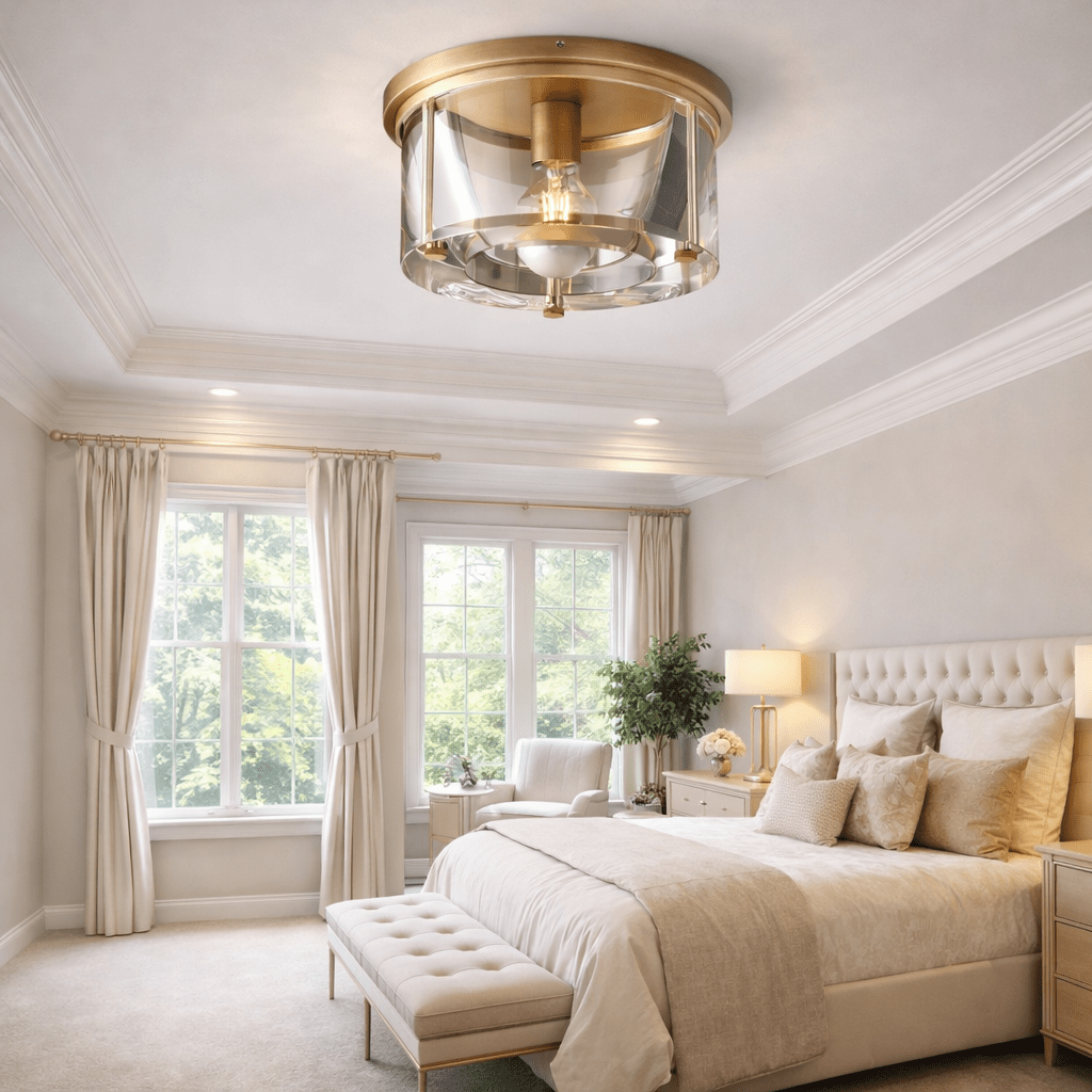 Savilo Round Flushmount - fovolighting