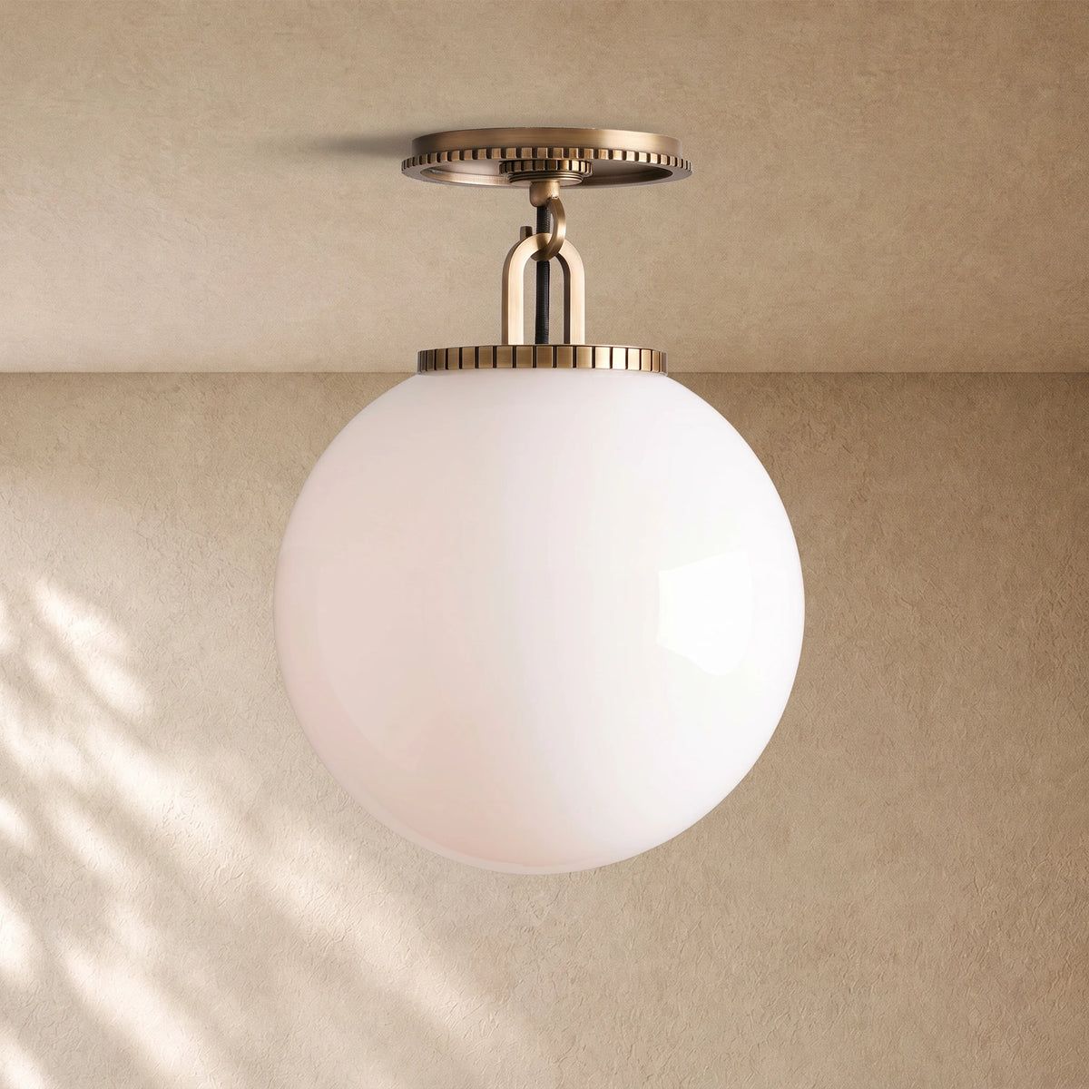 Wescoti Globe Flush Mount