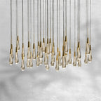 Soltaire Round Chandelier 17" 24" 36“ 58“