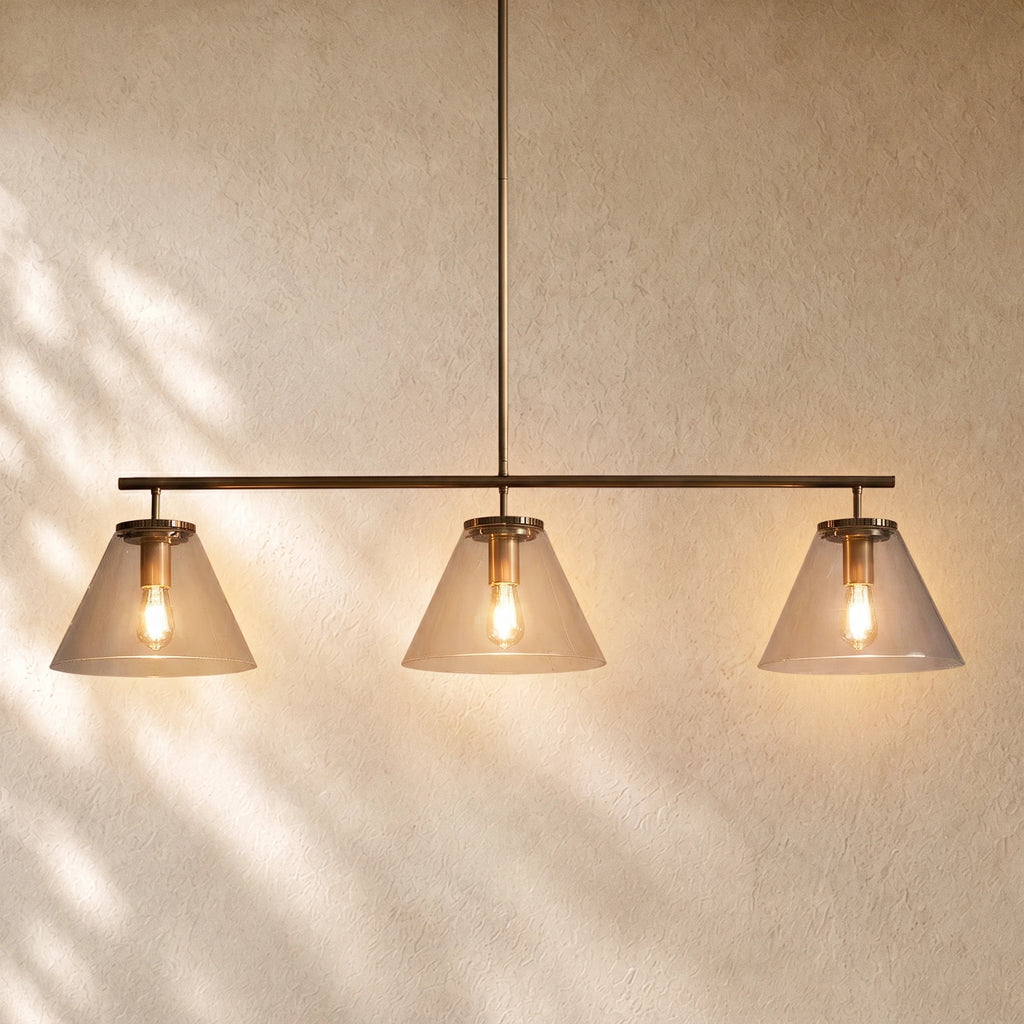 Wescoti Linear Cone Chandelier