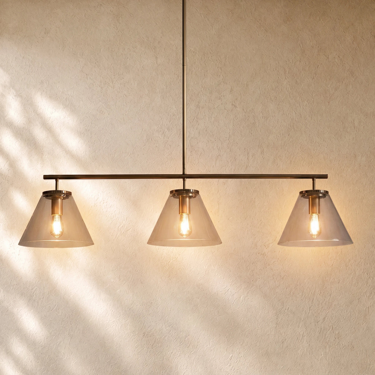 Wescoti Linear Cone Chandelier