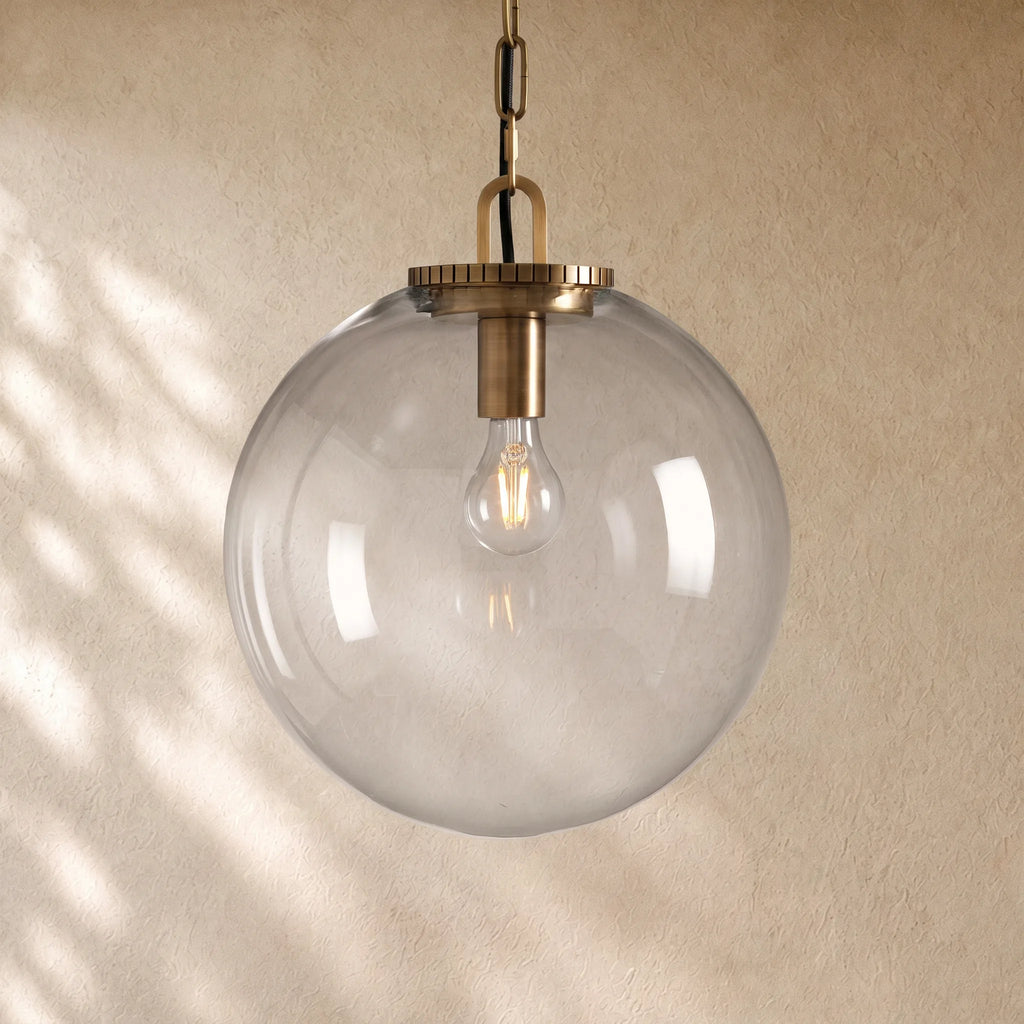Wescoti Globe Pendant with Chain