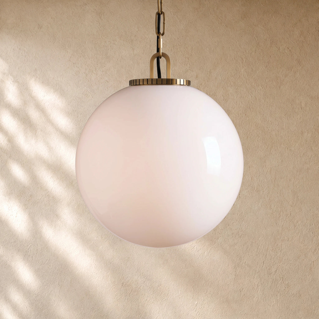 Wescoti Globe Pendant with Chain