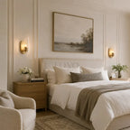 Shells Clear Glass Sconce