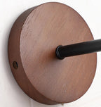 Siena Travertine & Wood Wall Sconce - fovolighting