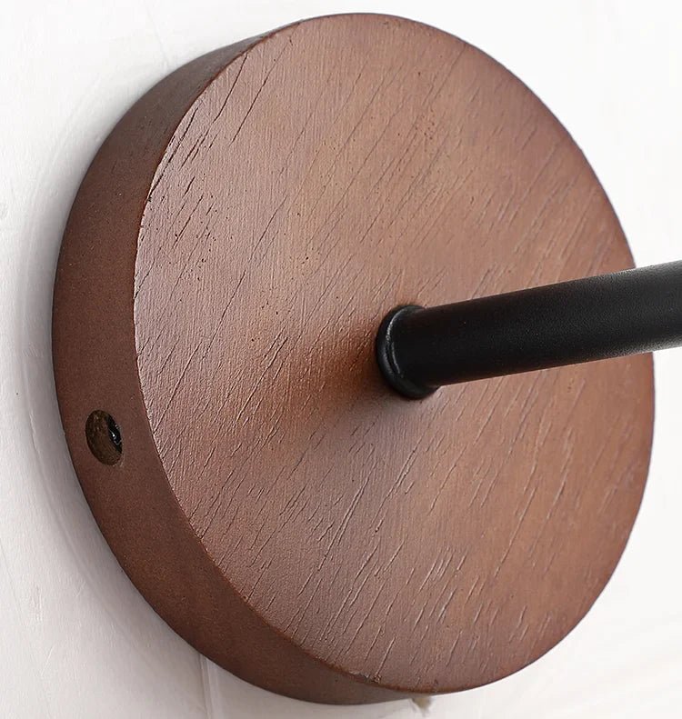 Siena Travertine & Wood Wall Sconce - fovolighting