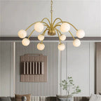Sienna Alabaster Radial Chandelier - fovolighting