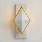 Sierra Natural Marble Wall Sconce - fovolighting