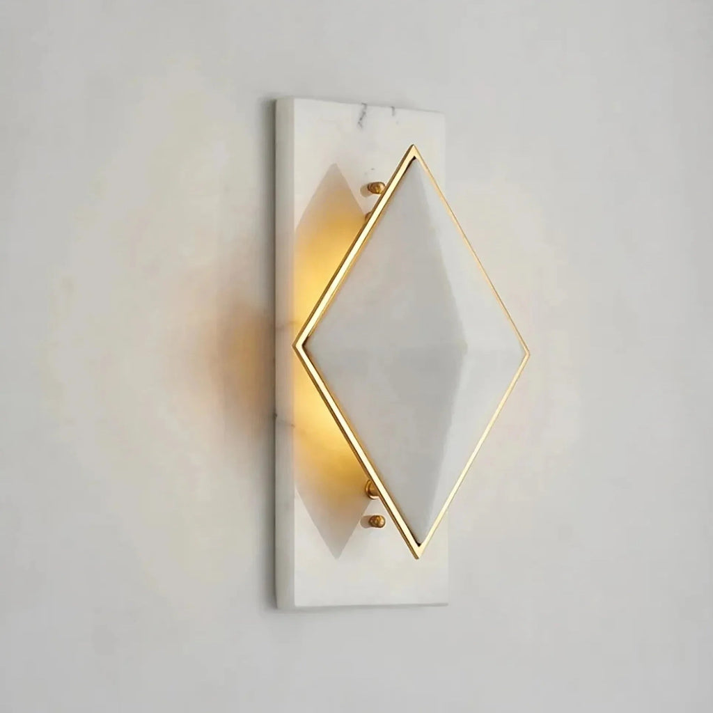 Sierra Natural Marble Wall Sconce - fovolighting