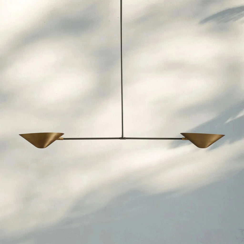 Simms 2 - Light Linear Chandelier - fovolighting