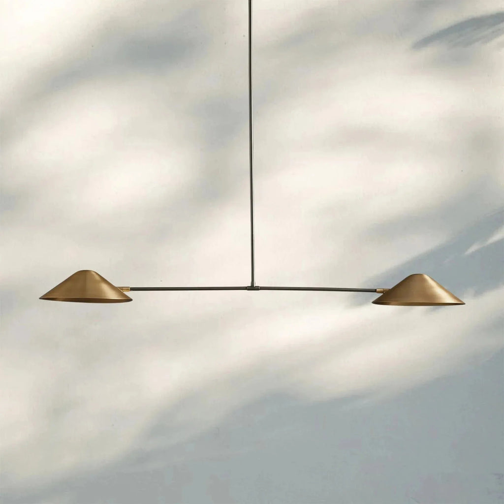 Simms 2 - Light Linear Chandelier - fovolighting