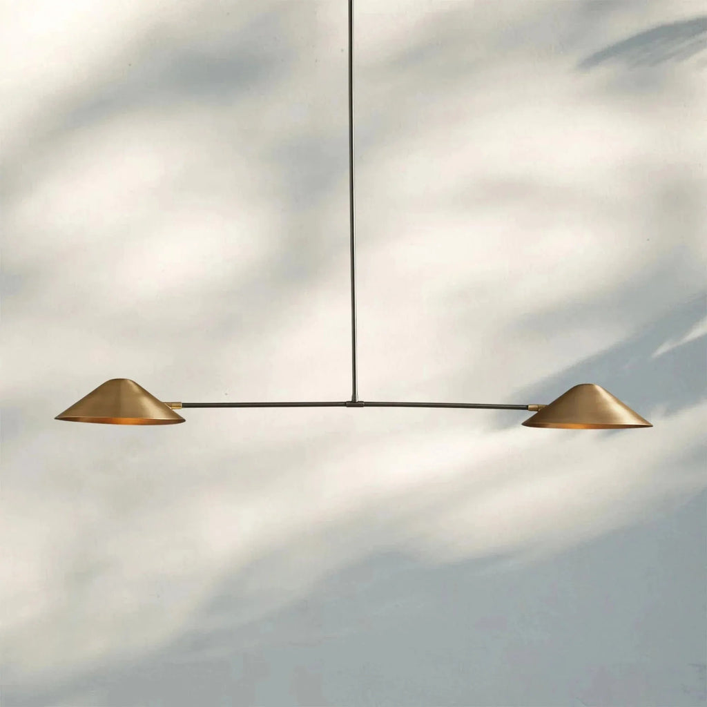 Simms 2 - Light Linear Chandelier - fovolighting