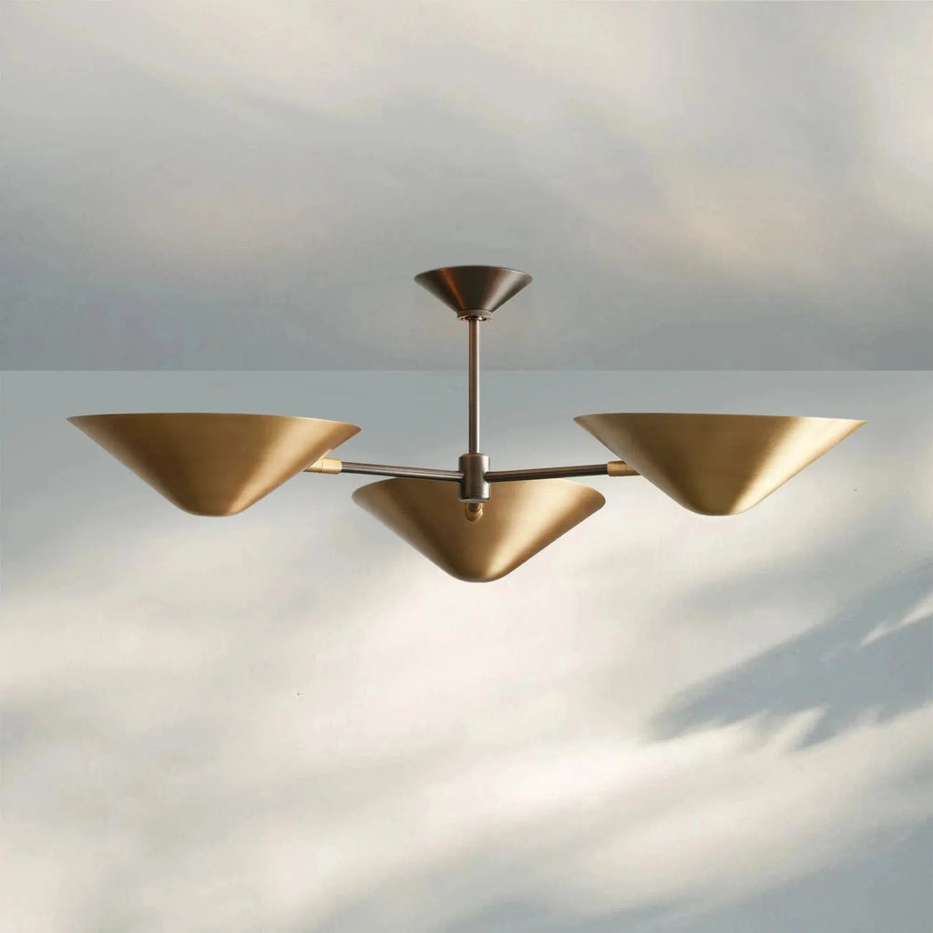 Simms 3 - Light Flush Mount - fovolighting