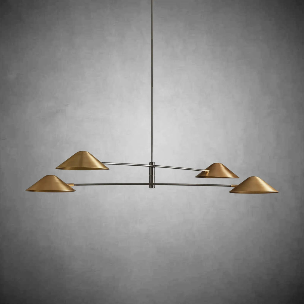 Simms 4 - Light Linear Chandelier - fovolighting