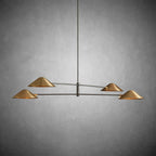 Simms 4 - Light Linear Chandelier - fovolighting