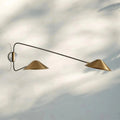 Simms Long Arm Double Wall Sconce - fovolighting