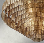 Siraue Smoke Glass Round Chandelier 41", 52", 65" - fovolighting